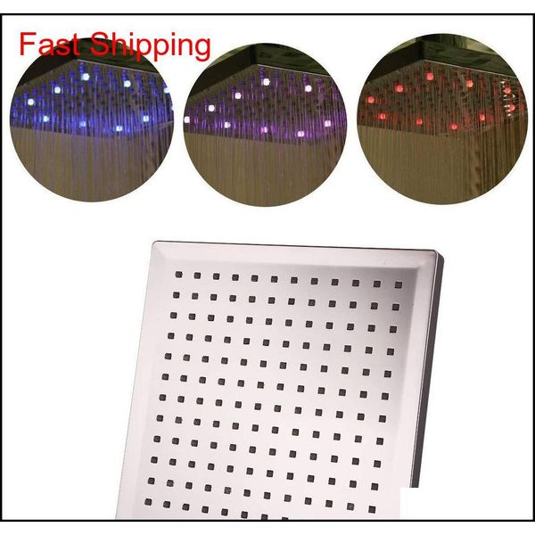 led shower head temperature 3 color changing 8 inch square abs chrome finish 12 leds for bathroom qylhnw five2010
led shower head temperature 3 color changing 8 inch square abs chrome finish 12 leds for bathroom qylhnw five2010