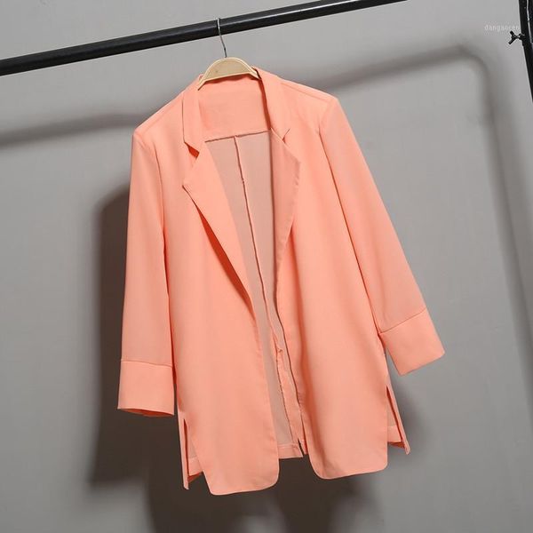 summer chiffon orange suit blazer thin loose ladies office wear female blazer oversize long sleeve for women xxl girls suit1, White;black
summer chiffon orange suit blazer thin loose ladies office wear female blazer oversize long sleeve for women xxl girls suit1, White;black