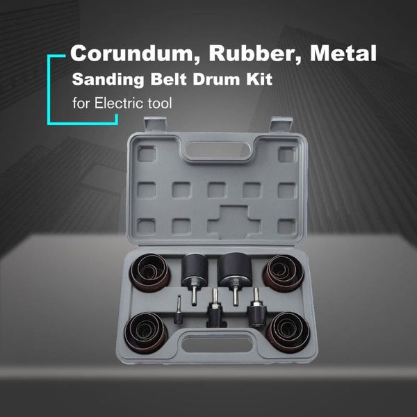 sanding belt drum kit 80 or 120 grit sandpaper long/short sander with spindle sander sleeves rotary tools for woodworking
sanding belt drum kit 80 or 120 grit sandpaper long/short sander with spindle sander sleeves rotary tools for woodworking