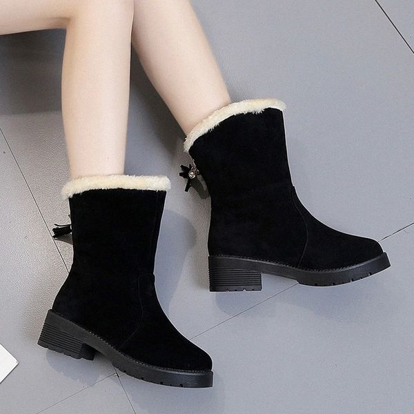 hkxn 2020 winter new thick-soled snow boots female tassels middle boots student flat bottom plus velvet warm shoes #ss2a
hkxn 2020 winter new thick-soled snow boots female tassels middle boots student flat bottom plus velvet warm shoes #ss2a