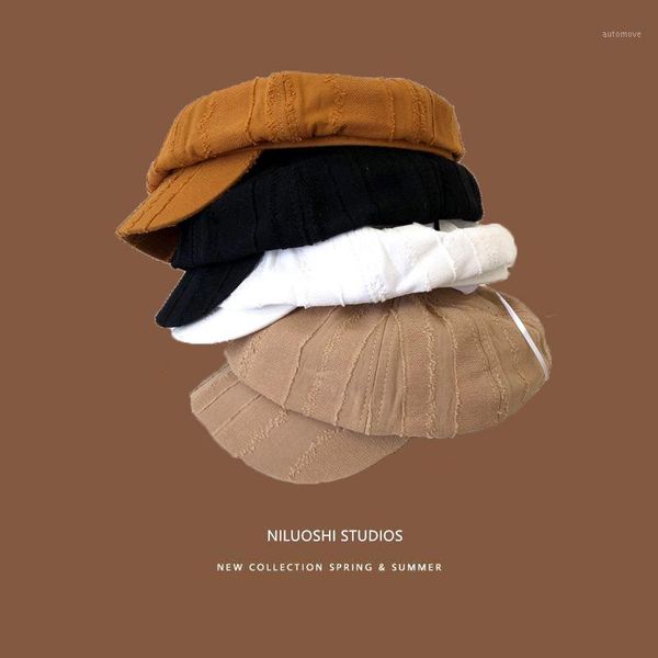 frayed edge beret female thin type for spring and autumn octagonal hat retro artistic painter cap cricket-cap newsboy hat1, Blue;gray
frayed edge beret female thin type for spring and autumn octagonal hat retro artistic painter cap cricket-cap newsboy hat1, Blue;gray