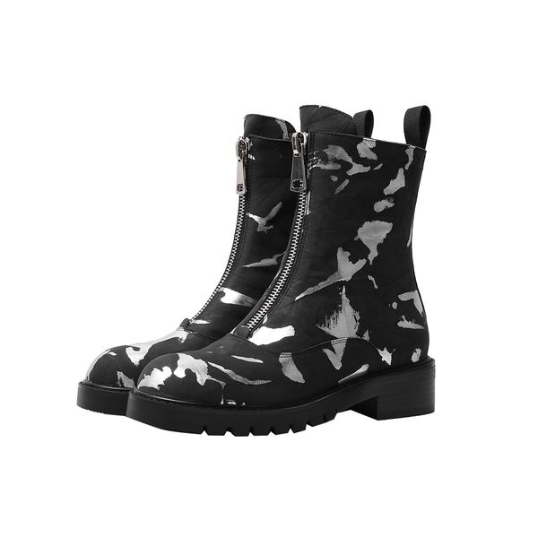 2021 female natural graffiti printed front zip and america online woman winte boots qqh7, Black
2021 female natural graffiti printed front zip and america online woman winte boots qqh7, Black