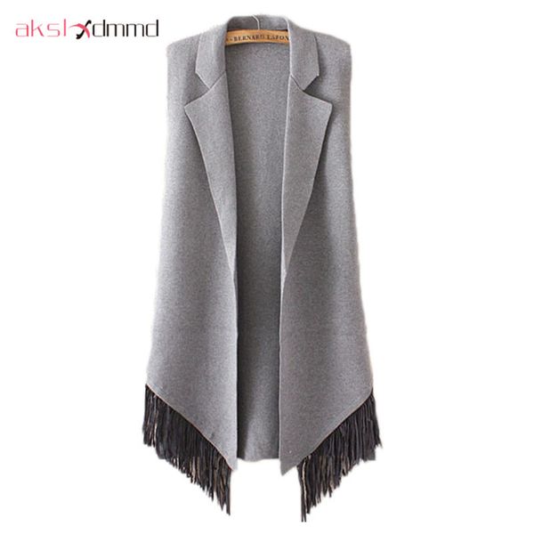 akslxdmmd women knitted cardigan sweater vest coat new autumn fashion sleeveless tassel long vest jacket female lh933 1023, Black;white
akslxdmmd women knitted cardigan sweater vest coat new autumn fashion sleeveless tassel long vest jacket female lh933 1023, Black;white