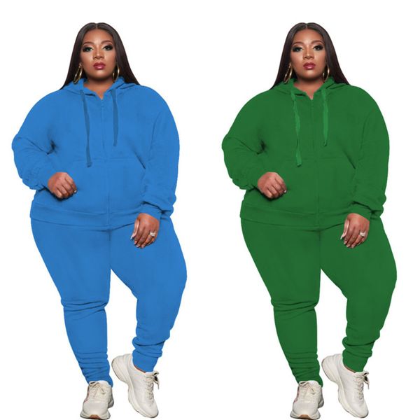 spring plus size women's tracksuit long sleeve hoodies zipper sweatershirt+legging pants two-piece suit clothing outfits sportwear gg11, White
spring plus size women's tracksuit long sleeve hoodies zipper sweatershirt+legging pants two-piece suit clothing outfits sportwear gg11, White