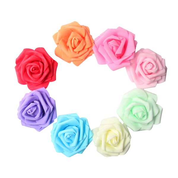 100 pieces mulit-colors 3d real touch artificial foam rose flower heads without stem for wedding party home decor 3.15 inch
100 pieces mulit-colors 3d real touch artificial foam rose flower heads without stem for wedding party home decor 3.15 inch