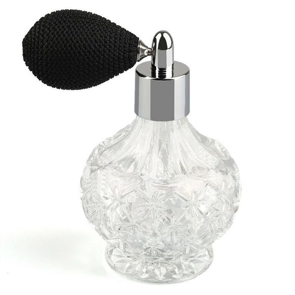 80ml vintage glass clear perfume spray bottle atomizer black short pump gifts 201013
80ml vintage glass clear perfume spray bottle atomizer black short pump gifts 201013