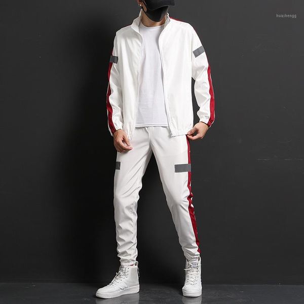 men sportswear set brand mens tracksuit sporting fitness clothing two pieces long sleeve jacket + pants casual men's track suit1, Gray
men sportswear set brand mens tracksuit sporting fitness clothing two pieces long sleeve jacket + pants casual men's track suit1, Gray