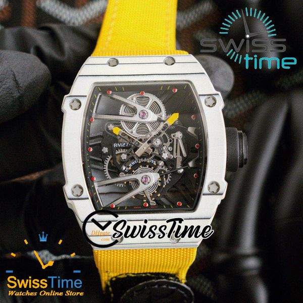 new rm27-02 skeleton dial miyota automatic mens watch white tpt carbon fiber case black inner yellow nylon sport watches swrm swisstime, Slivery;brown
new rm27-02 skeleton dial miyota automatic mens watch white tpt carbon fiber case black inner yellow nylon sport watches swrm swisstime, Slivery;brown