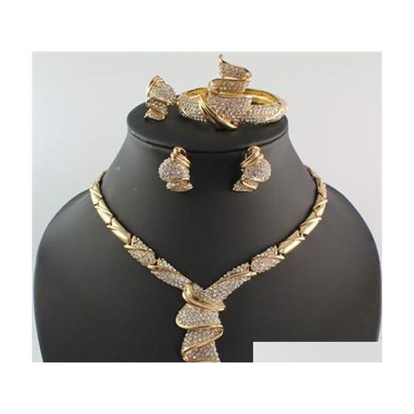 africa jewelry sets dubai rhinestone necklace bracelet ring earring 18k gold plated party jewellery set jegni, Slivery;golden
africa jewelry sets dubai rhinestone necklace bracelet ring earring 18k gold plated party jewellery set jegni, Slivery;golden