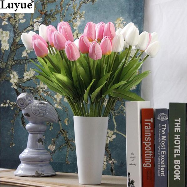 decorative flowers & wreaths wholesale-31pcs/lot tulip artificial flower pu bouquet real touch for home wedding wreaths1
decorative flowers & wreaths wholesale-31pcs/lot tulip artificial flower pu bouquet real touch for home wedding wreaths1