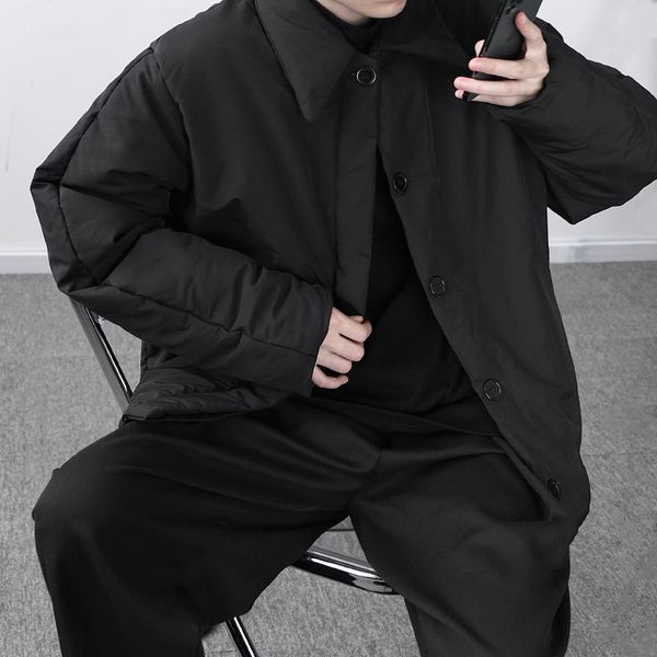 2021 men's new fall thin pure minimalist thick sleeve long jacket young clothes iv56, Black;brown
2021 men's new fall thin pure minimalist thick sleeve long jacket young clothes iv56, Black;brown