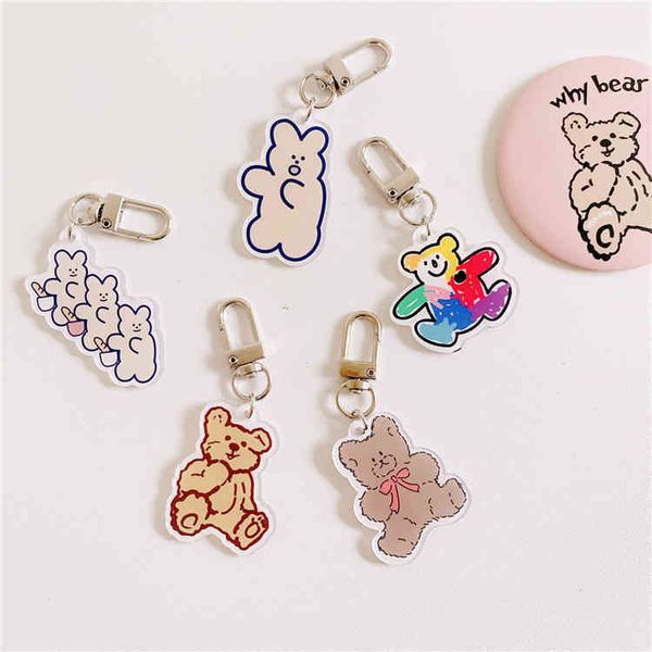 keychains ins style korean muse same cute bear acrylic key chain girl heart airpods pendant, Silver
keychains ins style korean muse same cute bear acrylic key chain girl heart airpods pendant, Silver