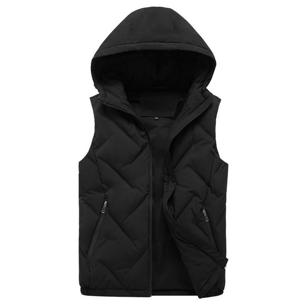 2019 winter new men's jacket solid color fashion collar down diamond vest outdoor warm, Black;brown
2019 winter new men's jacket solid color fashion collar down diamond vest outdoor warm, Black;brown