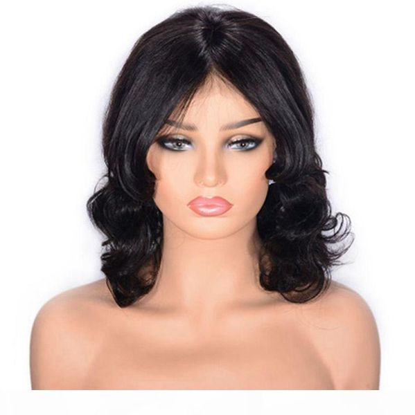 brazilian human hair lace wigs 1b# lace front wig 12 inch middle part wavy short virgin hair wigs, Black;brown
brazilian human hair lace wigs 1b# lace front wig 12 inch middle part wavy short virgin hair wigs, Black;brown