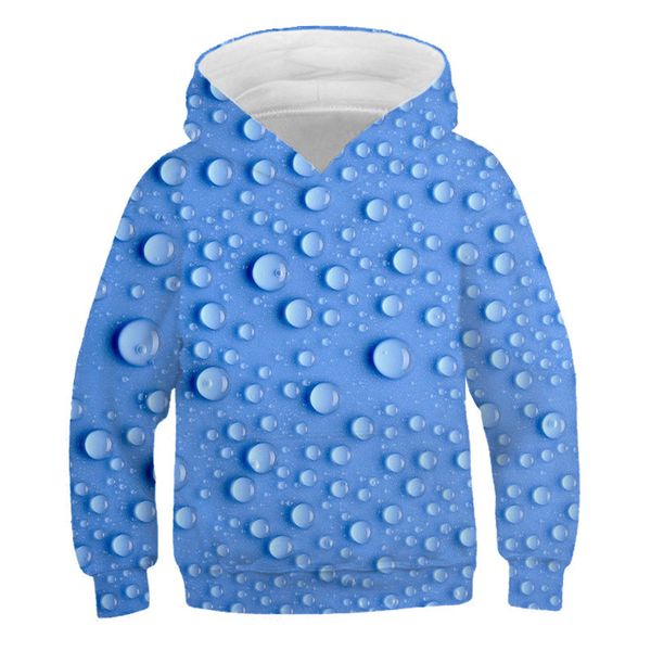 water drops 3d print harajuku hoodie kids baby fashion casual streetwear long sleeve child boy girl pullover sweatshirt lj200812, Black 
water drops 3d print harajuku hoodie kids baby fashion casual streetwear long sleeve child boy girl pullover sweatshirt lj200812, Black