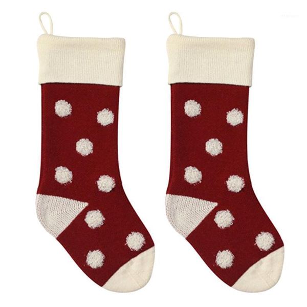 2pcs diy hanging knitted acrylic party gift bag festival with strap portable christmas stockings candy pouch polka dot pattern1
2pcs diy hanging knitted acrylic party gift bag festival with strap portable christmas stockings candy pouch polka dot pattern1