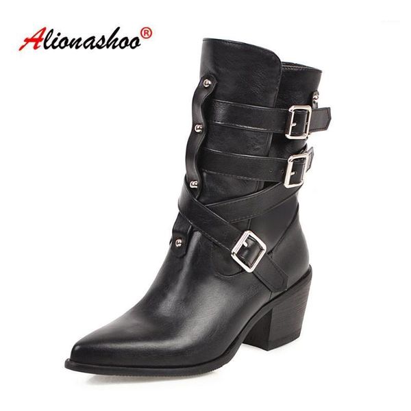 women motorcycle boots buckle straps punk shoes women winter ankle boot pointed toe high heel shoes warm botas mujer retro1, Black
women motorcycle boots buckle straps punk shoes women winter ankle boot pointed toe high heel shoes warm botas mujer retro1, Black