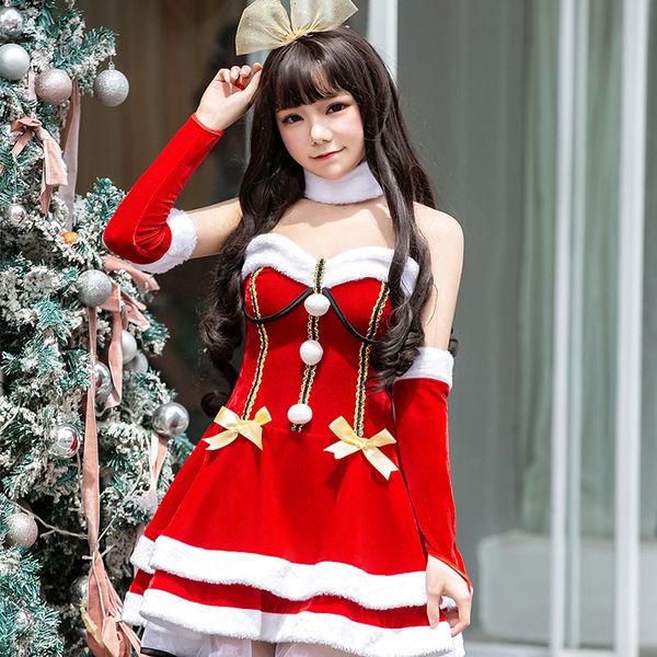 anime costumes miss claus dress suit women christmas fancy party dress santa outfits hoodie santa claus sweetie cosplay costumes, Black
anime costumes miss claus dress suit women christmas fancy party dress santa outfits hoodie santa claus sweetie cosplay costumes, Black