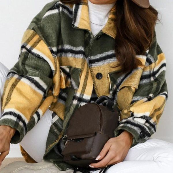 women's jackets 2021 fashion spring autumn winter women blue plaid long coat jacket pocket casual warm overcoat outwear 1, Black;brown
women's jackets 2021 fashion spring autumn winter women blue plaid long coat jacket pocket casual warm overcoat outwear 1, Black;brown
