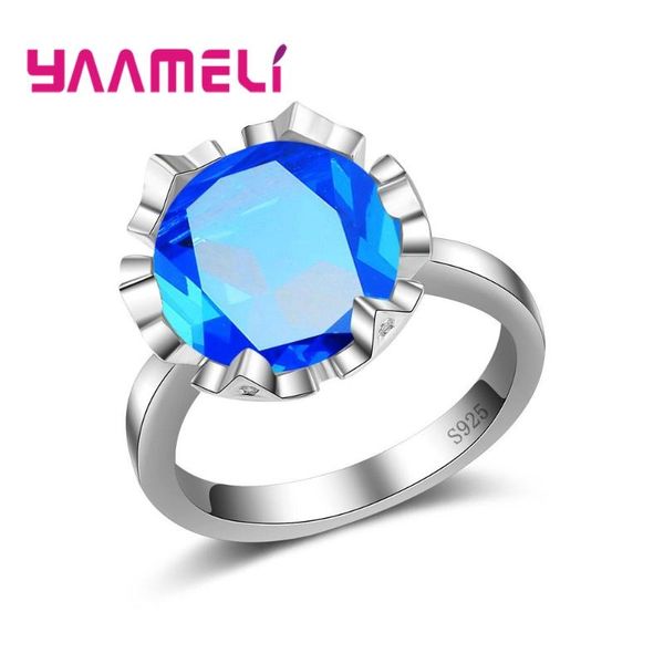 s925 sterling silver wedding rings for women charms queen princess skirt ring blue stone bridal engagement jewelry drop shipping, Golden;silver
s925 sterling silver wedding rings for women charms queen princess skirt ring blue stone bridal engagement jewelry drop shipping, Golden;silver