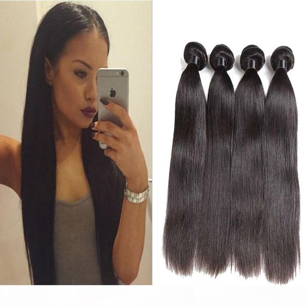 8a peruvian malaysian indian brazilian straight virgin human hair weave 4 bundles unprocessed remy hair extensions natural black color
8a peruvian malaysian indian brazilian straight virgin human hair weave 4 bundles unprocessed remy hair extensions natural black color