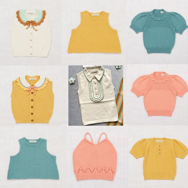 misha & puff brand girls t-shirt 2020 summer new arrivals baby girl knit blouse 100% cotton hand made girls outfits boys clothes y200704, Blue
misha & puff brand girls t-shirt 2020 summer new arrivals baby girl knit blouse 100% cotton hand made girls outfits boys clothes y200704, Blue