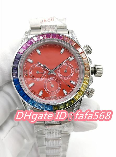 fg maker watch 40mm batman 116588 116599 diamond gem beze steel movement automatic mens men's watches, Slivery;brown
fg maker watch 40mm batman 116588 116599 diamond gem beze steel movement automatic mens men's watches, Slivery;brown
