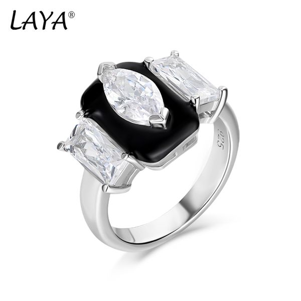 laya 925 sterling silver three stone ring for women fashion personality zircon created crystal glass handmade enamel party luxury jewelry gi, Golden;silver
laya 925 sterling silver three stone ring for women fashion personality zircon created crystal glass handmade enamel party luxury jewelry gi, Golden;silver