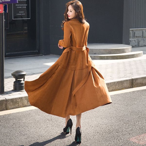 2021 new as a chi trench for fine women microsuede belt jackets female autumn jacket tunic long coat wxf125 izow, Tan;black
2021 new as a chi trench for fine women microsuede belt jackets female autumn jacket tunic long coat wxf125 izow, Tan;black