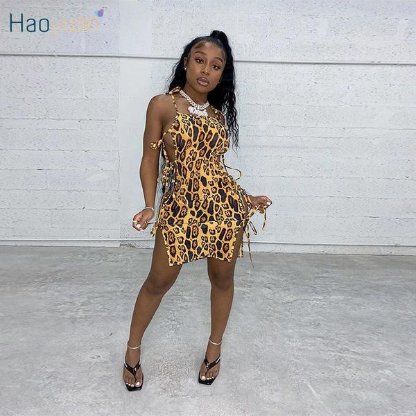 haoyuan leopard print spaghetti strap bandage mini dress fashion vestidos women clothing bodycon night party club dresses1, Black;gray
haoyuan leopard print spaghetti strap bandage mini dress fashion vestidos women clothing bodycon night party club dresses1, Black;gray