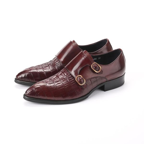 leather shoes buckle business formal wear leather shoes comfortable cowhide work wear wedding, Black
leather shoes buckle business formal wear leather shoes comfortable cowhide work wear wedding, Black