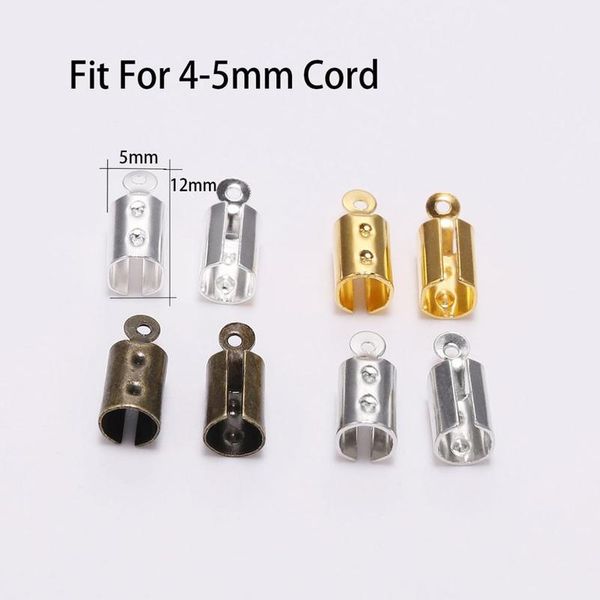 100pcs 5*12mm fold over crimp cord end findings leather clasp tip end jewelry connector for jewelry making supplies diy bbyclz, Silver
100pcs 5*12mm fold over crimp cord end findings leather clasp tip end jewelry connector for jewelry making supplies diy bbyclz, Silver