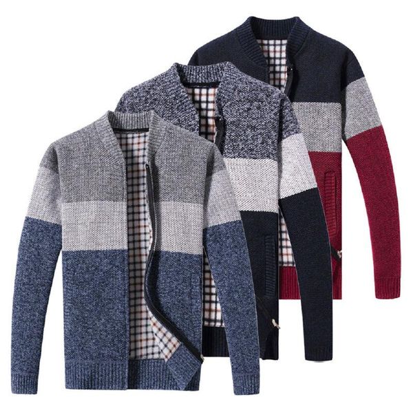 men's jackets uk stock men knitted sweatshirt jumper warm fleece knit coat jacket male casual patchwork color outwear clothing, Black;brown
men's jackets uk stock men knitted sweatshirt jumper warm fleece knit coat jacket male casual patchwork color outwear clothing, Black;brown
