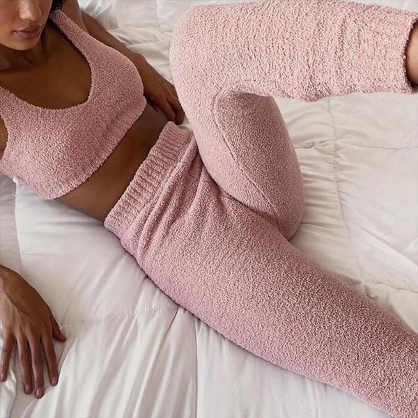 women tracksuit 2 pieces sets velvet plush crop leggings pants suits outfits two piece casual sports overalls sweatshirts, Gray
women tracksuit 2 pieces sets velvet plush crop leggings pants suits outfits two piece casual sports overalls sweatshirts, Gray