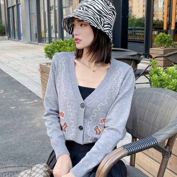 new 2020 cardigan autumn heavy industry cartoon t-shirt with v-neck and loose coat t-shirt coatcoat trend jrlnx, White;black
new 2020 cardigan autumn heavy industry cartoon t-shirt with v-neck and loose coat t-shirt coatcoat trend jrlnx, White;black