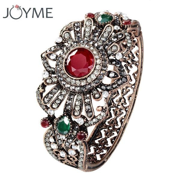 turkish royal jewelry ladies vintage bracelets & bangles bule red resin hollow floral flower bracelet femme gold braslet, Black
turkish royal jewelry ladies vintage bracelets & bangles bule red resin hollow floral flower bracelet femme gold braslet, Black