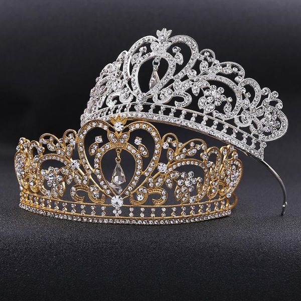 hair clips & barrettes baroque heart princess bridal tiaras and crowns women rhinestone pageant diadem vintage crystal jewelry wedding acces, Golden;silver
hair clips & barrettes baroque heart princess bridal tiaras and crowns women rhinestone pageant diadem vintage crystal jewelry wedding acces, Golden;silver