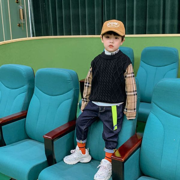 sweaters: boys' fashion children's new t-shirt two in autumn 2020 msnq, Blue
sweaters: boys' fashion children's new t-shirt two in autumn 2020 msnq, Blue