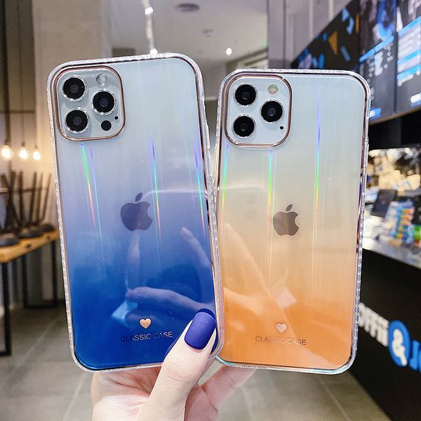 gradient rainbow laser phone cases for iphone 12 pro 11pro max x xs max xr 7 8 plus transparent glitter soft cover for iphone 12
gradient rainbow laser phone cases for iphone 12 pro 11pro max x xs max xr 7 8 plus transparent glitter soft cover for iphone 12