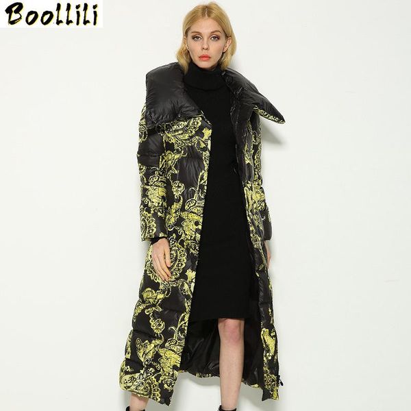 women's down & parkas boollili 2021 long jacket women winter coat print 90% white duck puffer parka casacas para mujer, Black
women's down & parkas boollili 2021 long jacket women winter coat print 90% white duck puffer parka casacas para mujer, Black