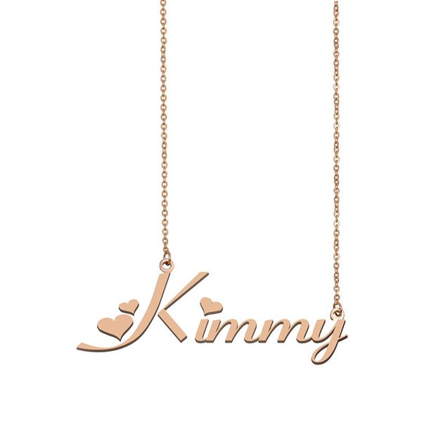 Kimmy Name Necklace Custom Nameplate Pendant for Women Girls Birthday Gift Kids Best Friends Jewelry 18k Gold Plated Stainless Steel, Silver
Kimmy Name Necklace Custom Nameplate Pendant for Women Girls Birthday Gift Kids Best Friends Jewelry 18k Gold Plated Stainless Steel, Silver