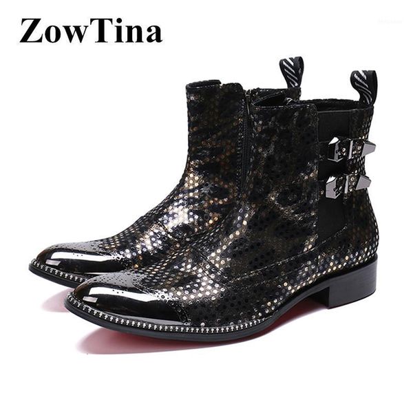 boots vintage men short ankle real leather flats work combat booties big size46 double buckle bota masculino studded desert boot1, Black
boots vintage men short ankle real leather flats work combat booties big size46 double buckle bota masculino studded desert boot1, Black