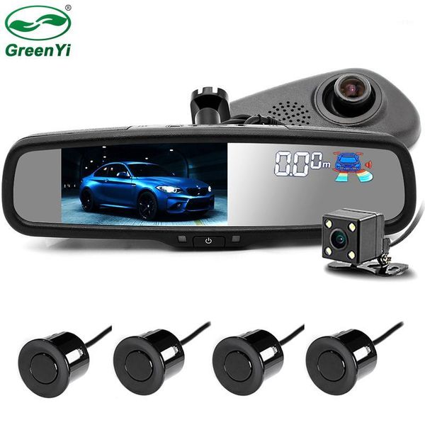 greenyi car video parking radar sensor with 1920x1080p 5" car mirror dvr parking monitor dual lens with original bracket1
greenyi car video parking radar sensor with 1920x1080p 5" car mirror dvr parking monitor dual lens with original bracket1