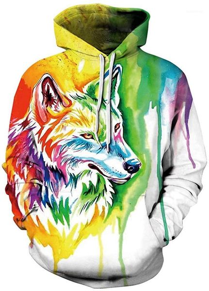 men's hoodies & sweatshirts 3d novelty wolf digital print pockets pullover sweatshirt drawstring pocket clothes harajuku hoodie1, Black
men's hoodies & sweatshirts 3d novelty wolf digital print pockets pullover sweatshirt drawstring pocket clothes harajuku hoodie1, Black