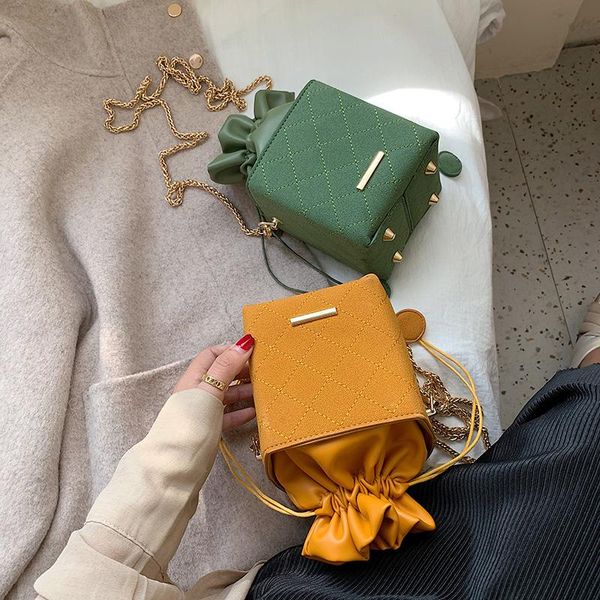 new arrival drawstring bucket women purses ladies purses and handbags mini box shape shoulder crossbody bags for women 2020
new arrival drawstring bucket women purses ladies purses and handbags mini box shape shoulder crossbody bags for women 2020