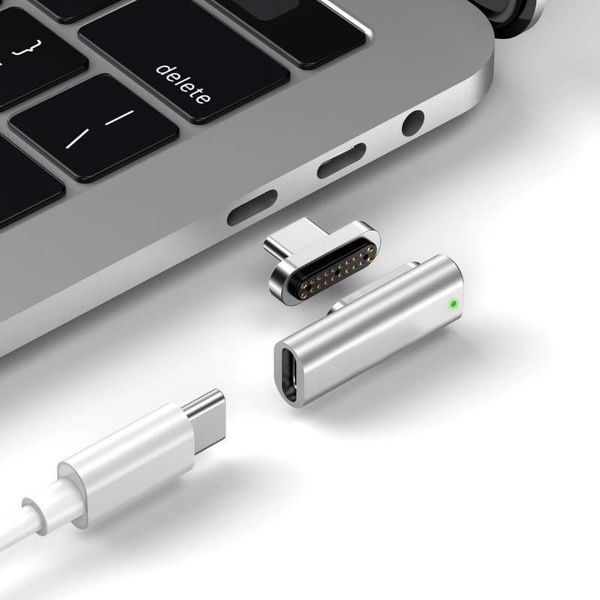 20pin magnetic usb c adapter 4k@60hz pd 100w type c adapter, 10gbp/s data transfer and video output
20pin magnetic usb c adapter 4k@60hz pd 100w type c adapter, 10gbp/s data transfer and video output