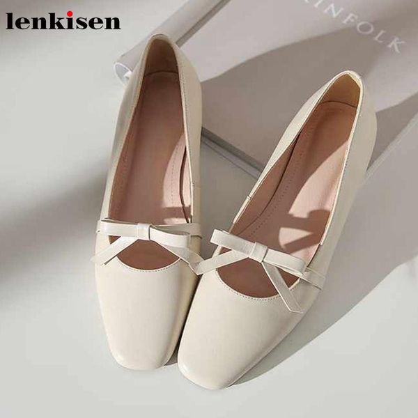 lenkisen real cow leather maiden solid butterfly-knot square toe med heel slip on women fashion daily wear spring new pumps l09, Black
lenkisen real cow leather maiden solid butterfly-knot square toe med heel slip on women fashion daily wear spring new pumps l09, Black