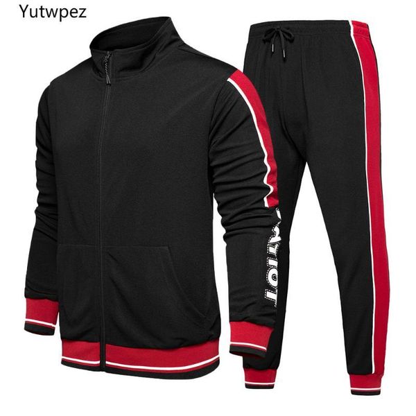 2020 men sweatshirt pants set spring sportswear track suit casual sports two piece set jacket+pants mens tracksuits gyms clothes, Gray
2020 men sweatshirt pants set spring sportswear track suit casual sports two piece set jacket+pants mens tracksuits gyms clothes, Gray