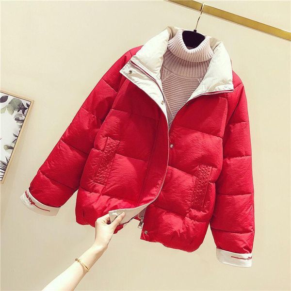 2020 winter jacket women coats casual new zipper parkas thick warm cotton padded female loose short coat outwear basic h1451, Black
2020 winter jacket women coats casual new zipper parkas thick warm cotton padded female loose short coat outwear basic h1451, Black