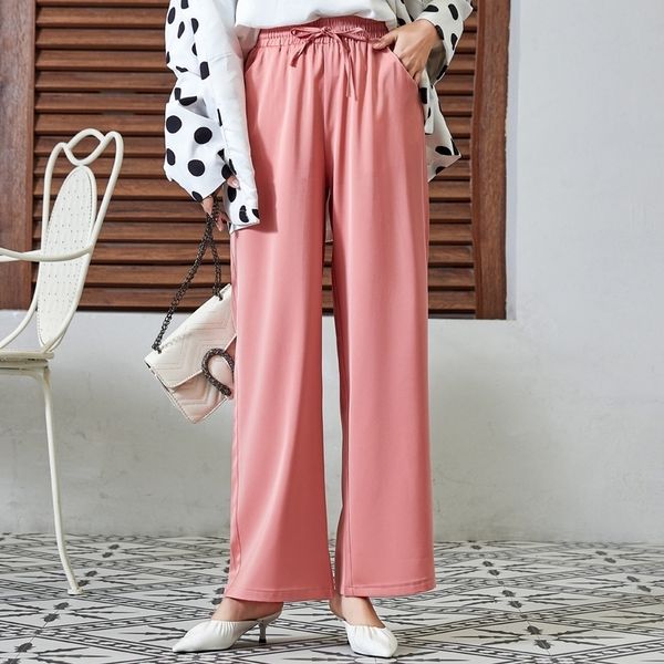 spring summer high waist stretch pants women elegant satin fashion long trousers loose wide leg pants pantalon femme s-3xl 201109, Black;white
spring summer high waist stretch pants women elegant satin fashion long trousers loose wide leg pants pantalon femme s-3xl 201109, Black;white